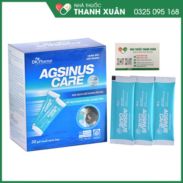 Agsinus care - Dung dịch vệ sinh mũi xoang dịu nhẹ